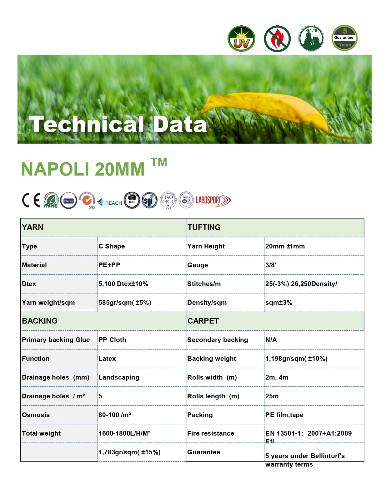 ΓΚΑΖΟΝ NAPOLI 20mm 4M 1 ΓΚΑΖΟΝ NAPOLI 20mm 4M