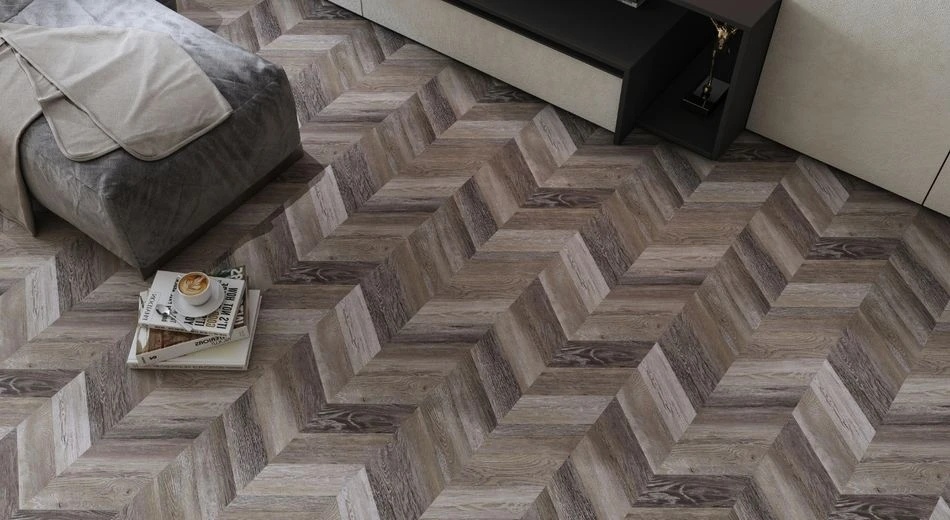 LAMINATE ΠΑΤΩΜΑ PRUVA_CHEVRON  8mm P225 PAMIRA - Image 2