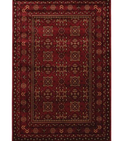 ΧΑΛΙ PERSIA 315 BURGUNDY ΜΕ ΚΡΟΣΣΙ - 133X190  NewPlan