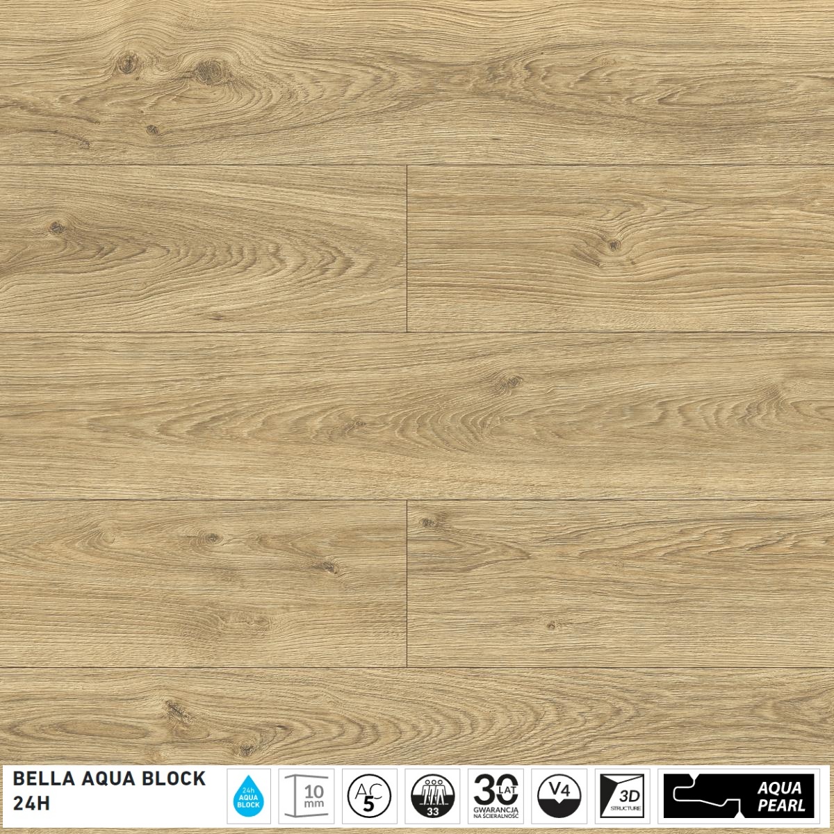 40604-bella-platinum-laminate-patoma-strati-thermi-thessaloniki-00 LAMINATE ΠΑΤΩΜΑ BELLA PLATINUM 10mm AC5-33 AQUA BLOCK 24h-D40604 - Image 1